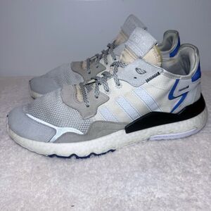 Adidas Nite Jogger Active Royal Blue Sneakers US Men's Size 13